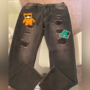 Too big for me , Size 36 in men Never worn, Black Nice Fit